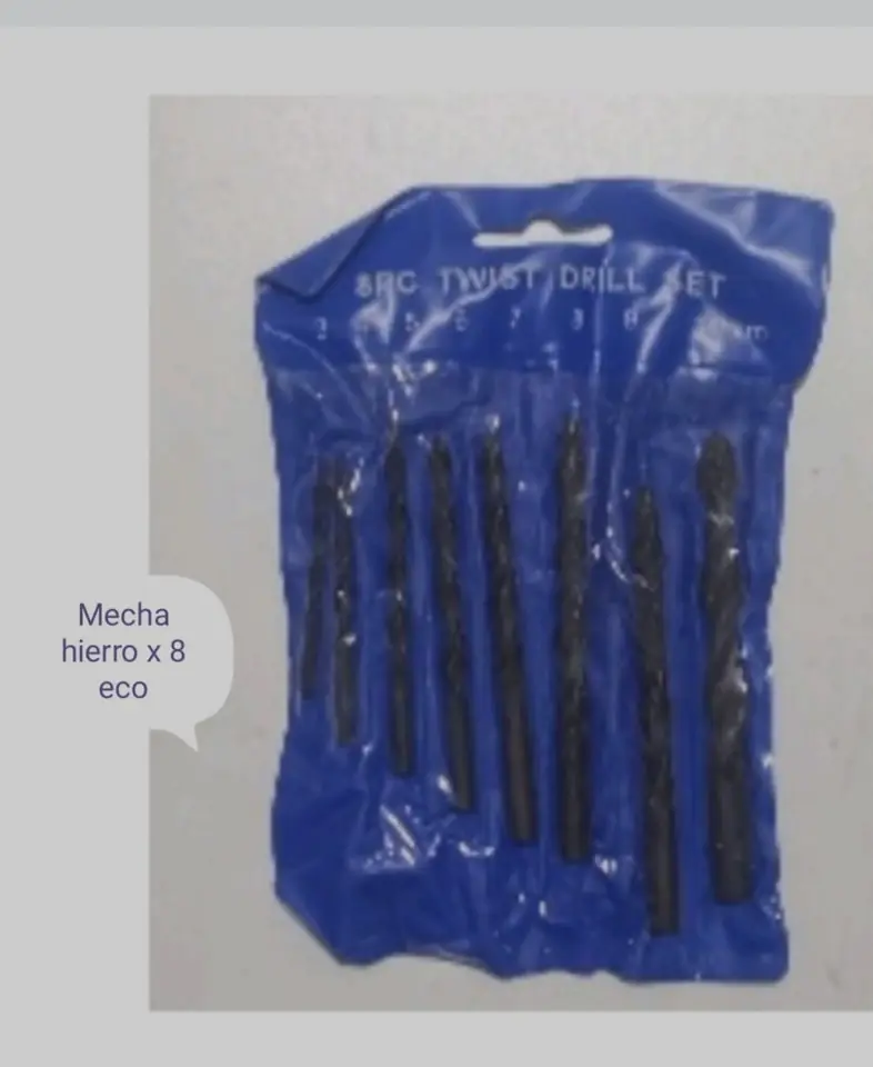 MECHA HIERRO ECO X 8PCS (U100)