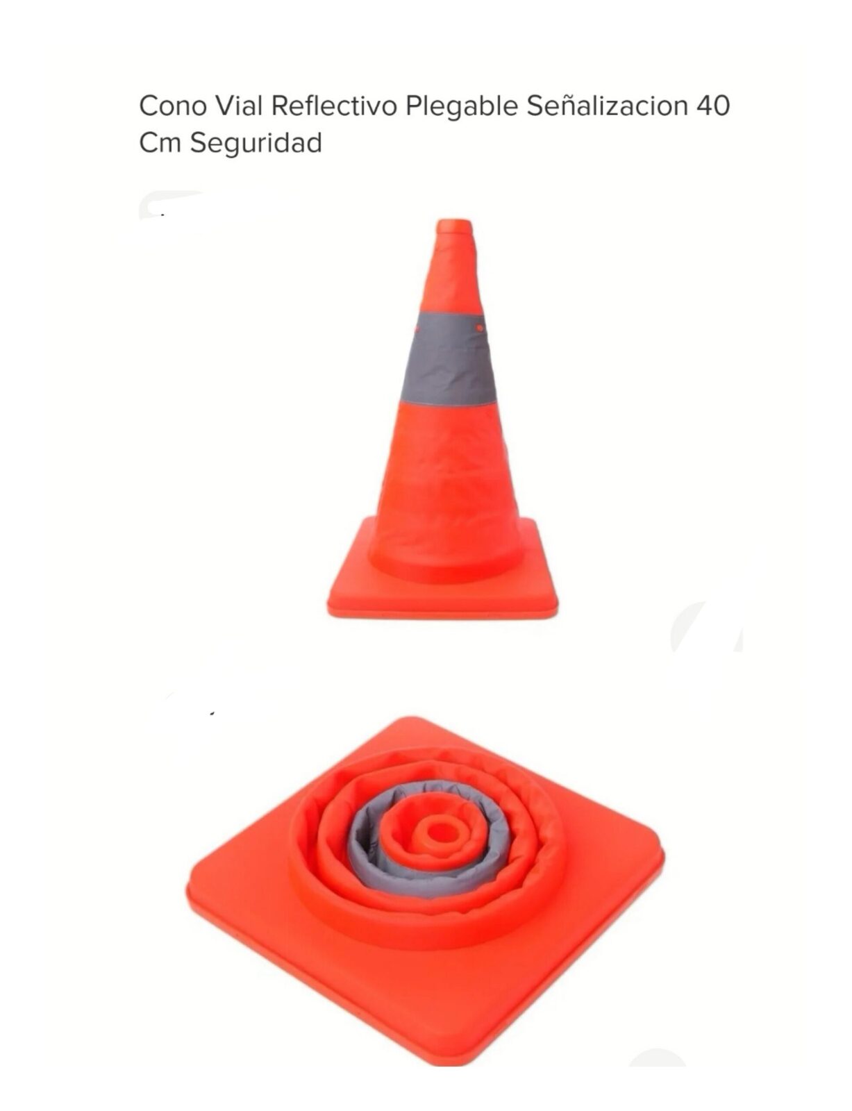 CONO PLEGABLE 43CM (U500)