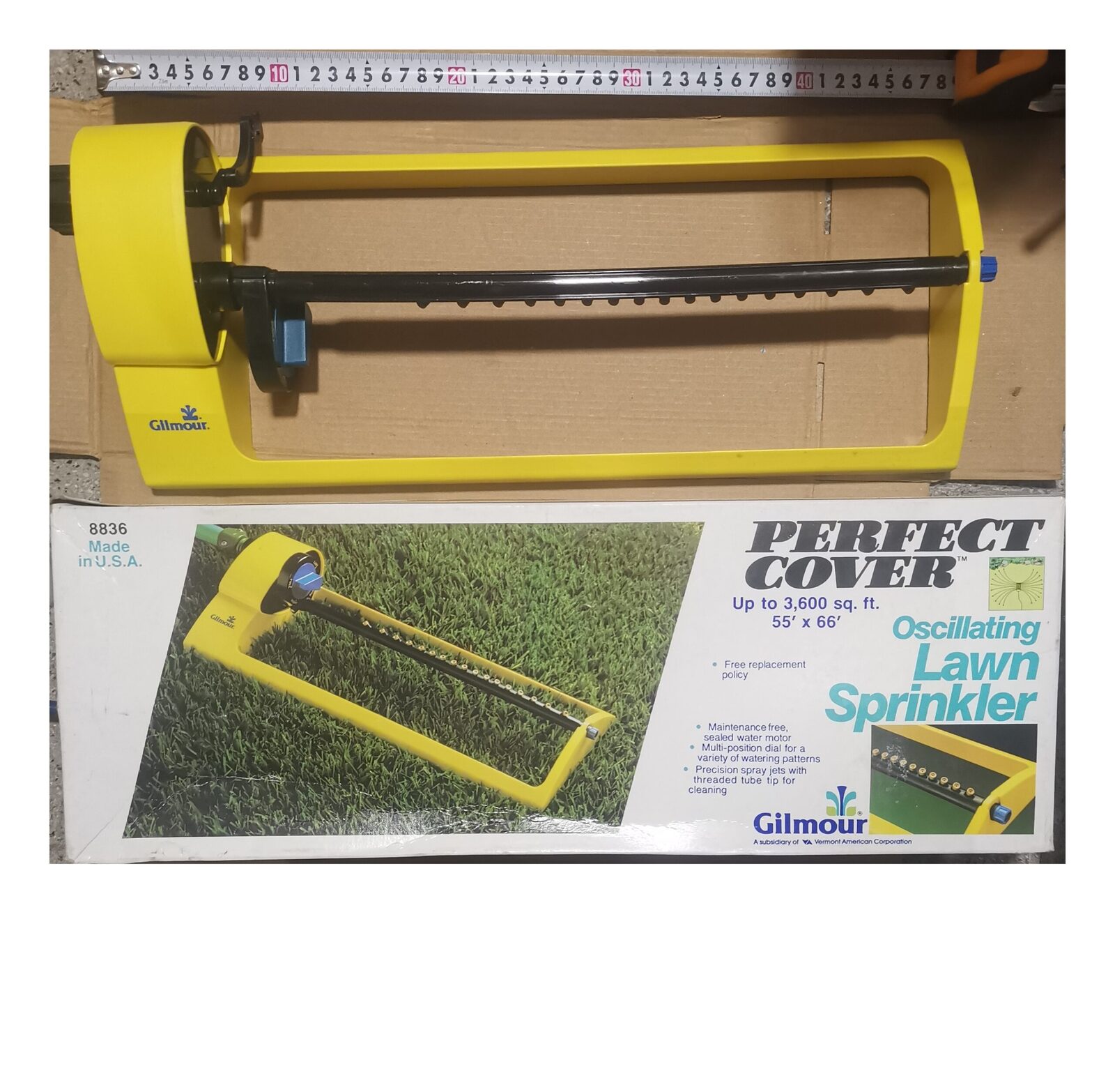 ASPERSOR REGADOR CON BASE GIRATORIO (U1000)