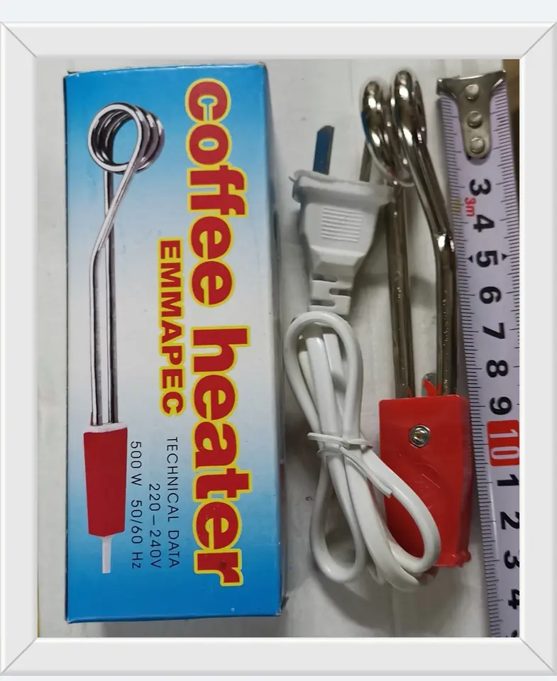 Calentador Agua Metal 220V 2 Rulos (U105)