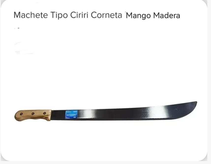 MACHETE MANGO MADERA 22" (U350)
