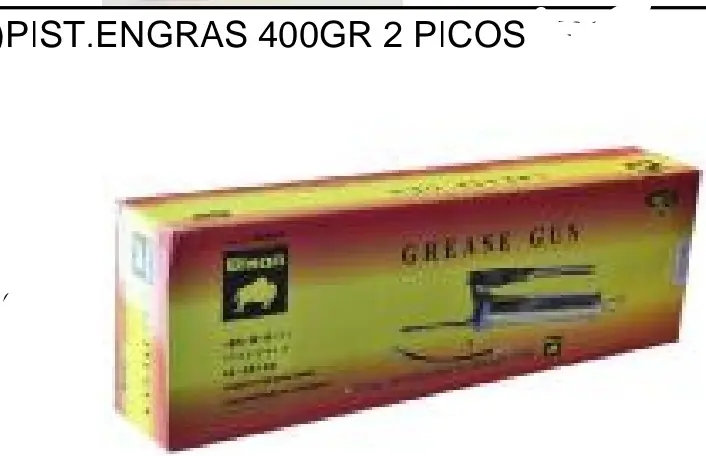 ENGRASADORA 400CC 2 PICOS BISON (U1050)