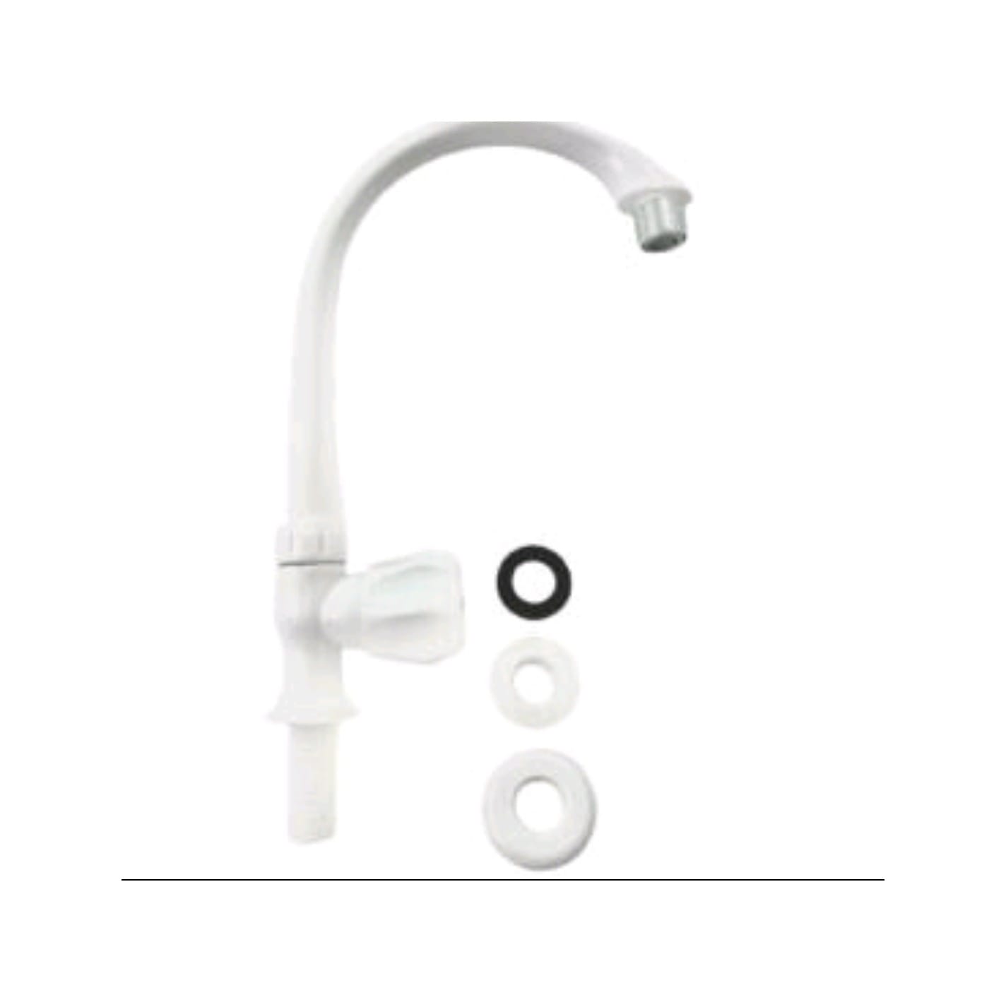 CANILLA 1 AGUA MESADA PLASTICA (U280)