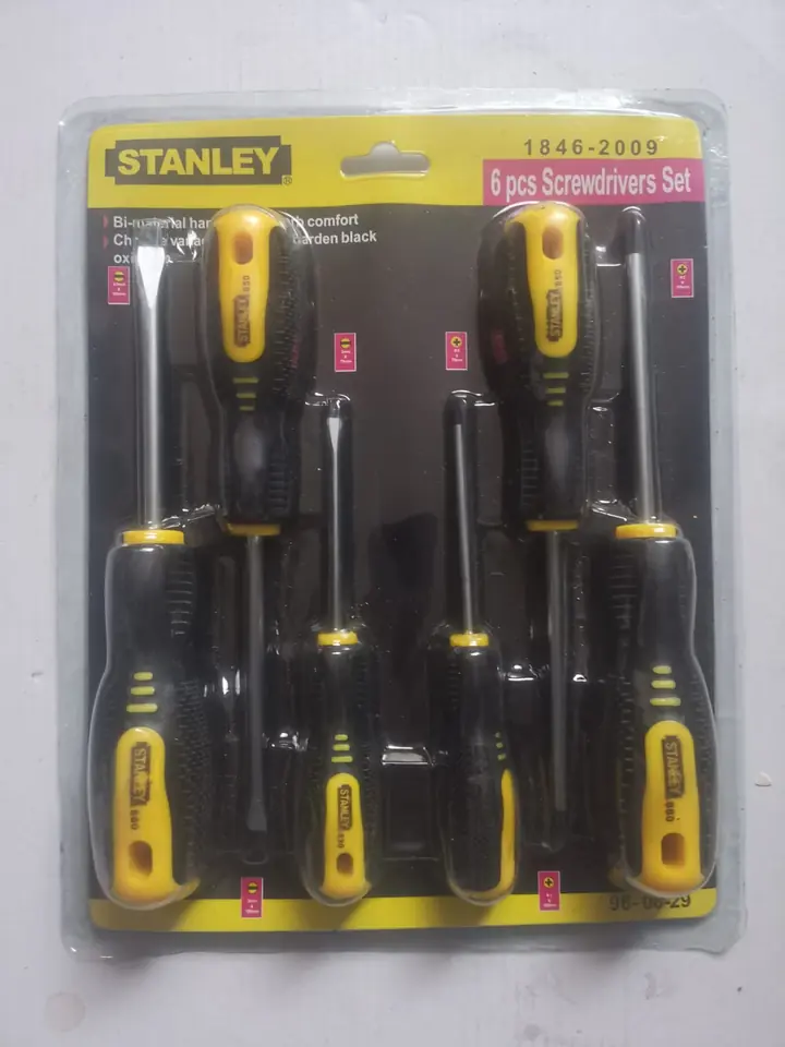 DESTORNILLADOR X 6 PZS STAN (u750)