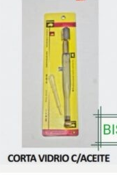 CORTA VIDRIO C/ACEITE BISON (U220)