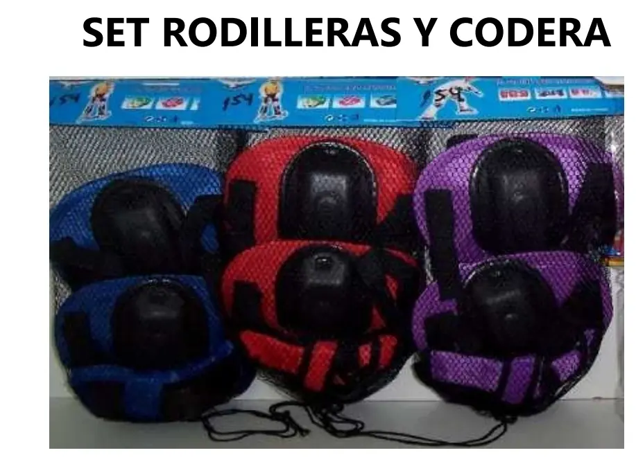 RODILLERAS SET PARA NIÑOS (U250)