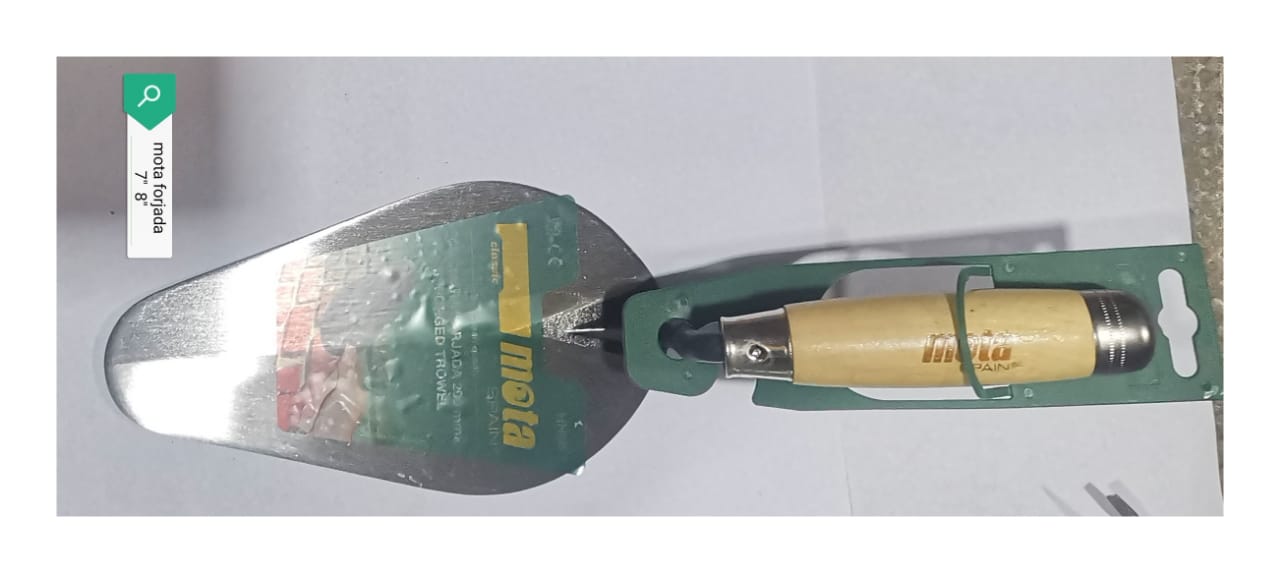 CUCHARA ALBAÑIL FORJADA MOTA  7" (U1400)