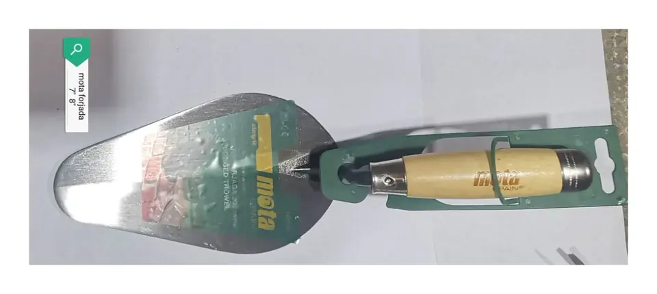 CUCHARA ALBAÑIL FORJADA MOTA  7" (U1400)