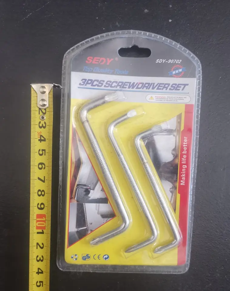 DESTORNILLADOR  S X 3PCS (U170)