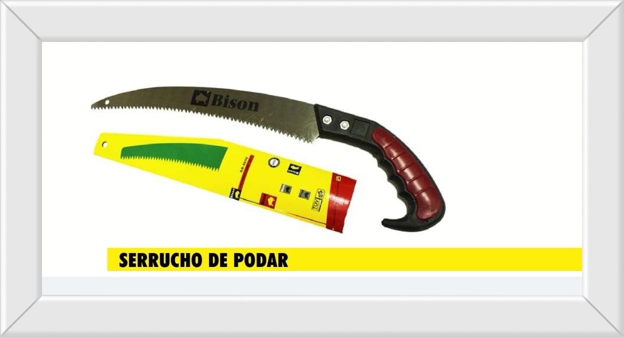 SERRUCHO PODAR BISON  12" M ENGOMADO (U230)