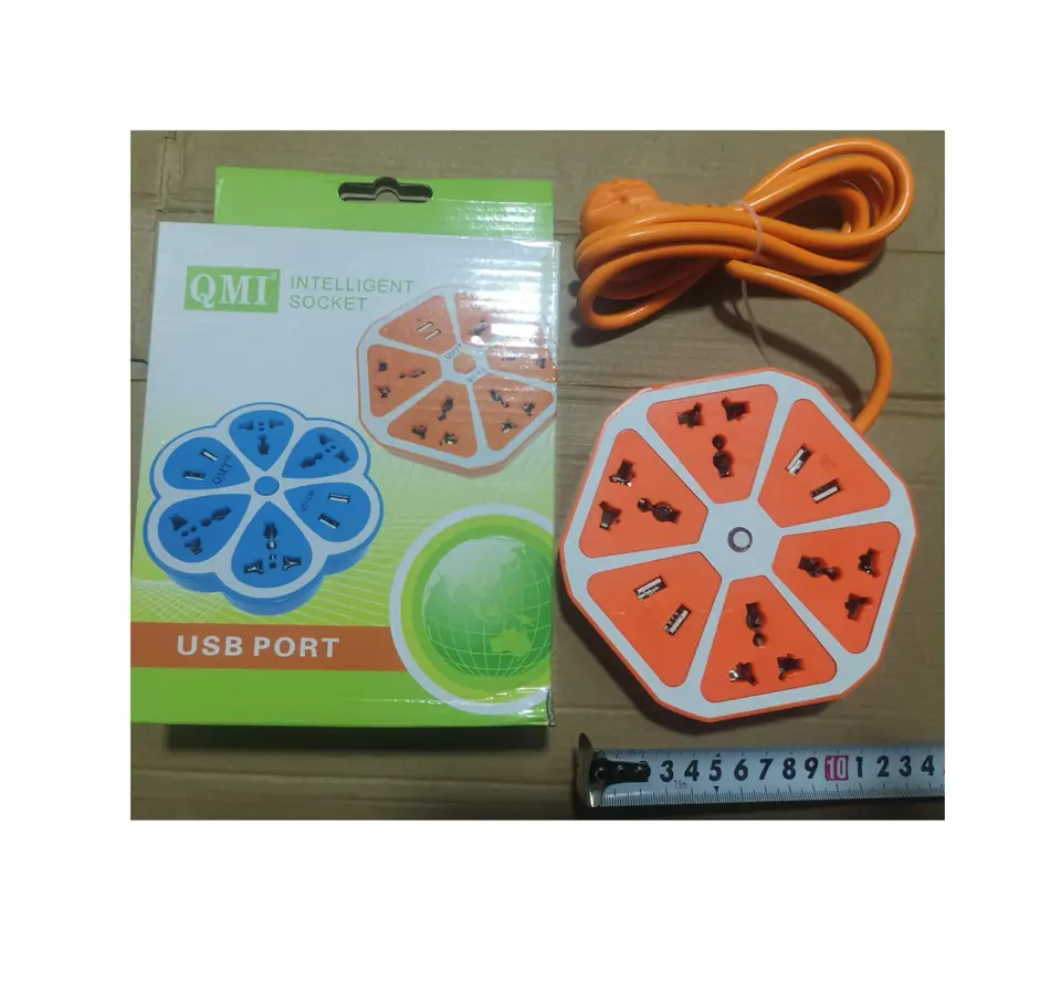 ZAPATILLA ALARGUE CON 4 USBS (U400)