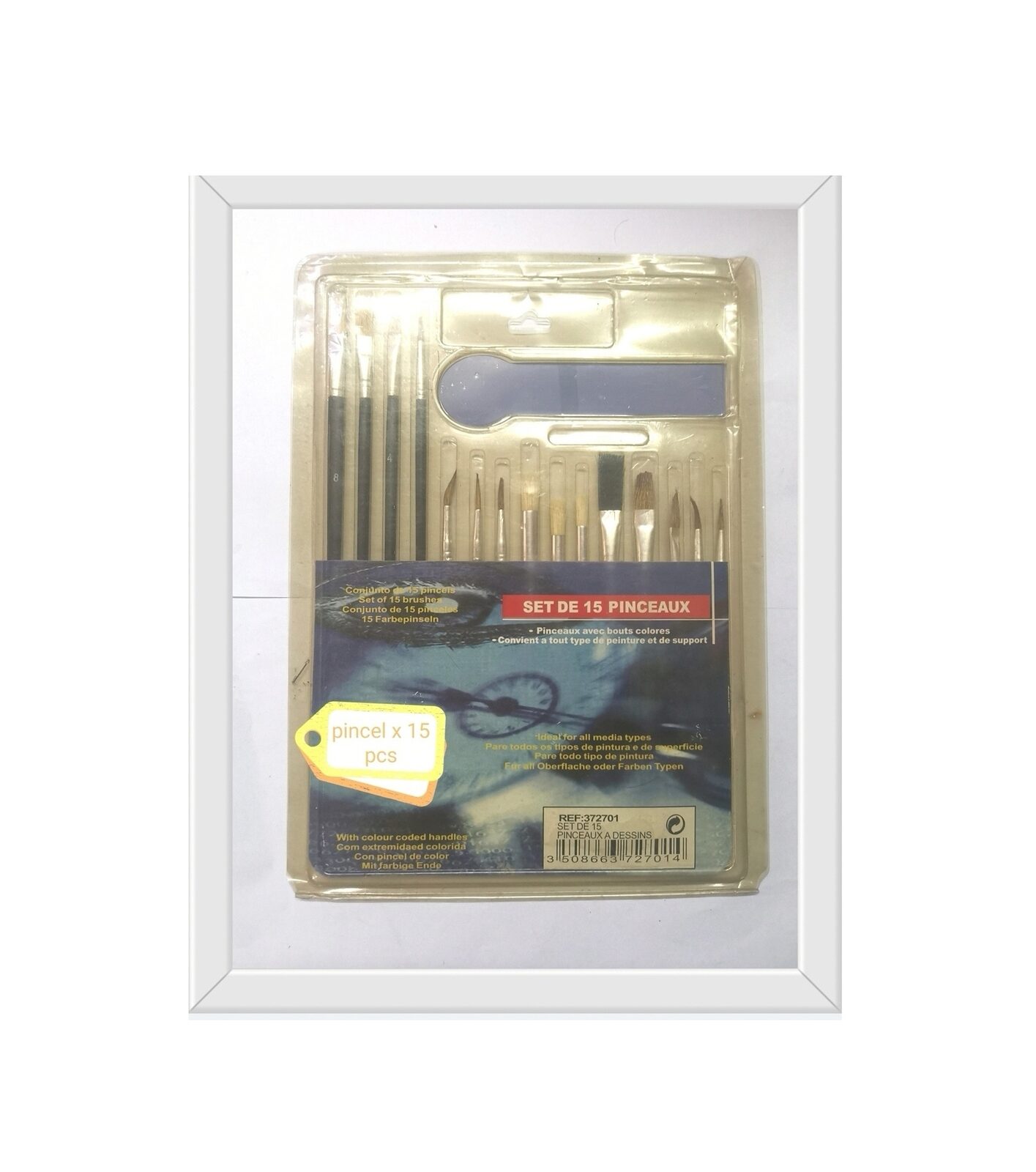 PINCEL CERDA ARTISTICOS SET X 15 PCS(U145)