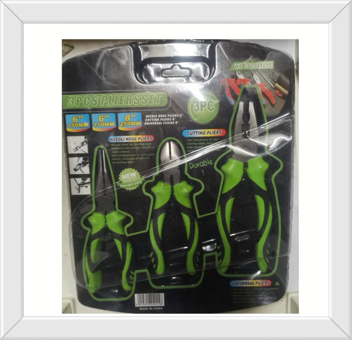 PINZA SET X 3 PZS WB (U650)
