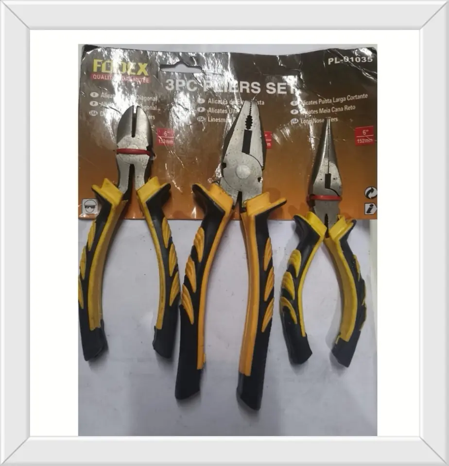 PINZA SET X 3 PZS FODEX (U550)