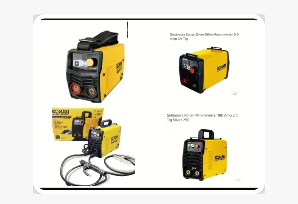 SOLDADORA MMA INVERTER KONAN 140AMP (U9500)