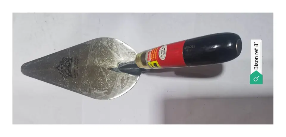 CUCHARA ALBAÑIL BISON REFORZADA 8"(U300)