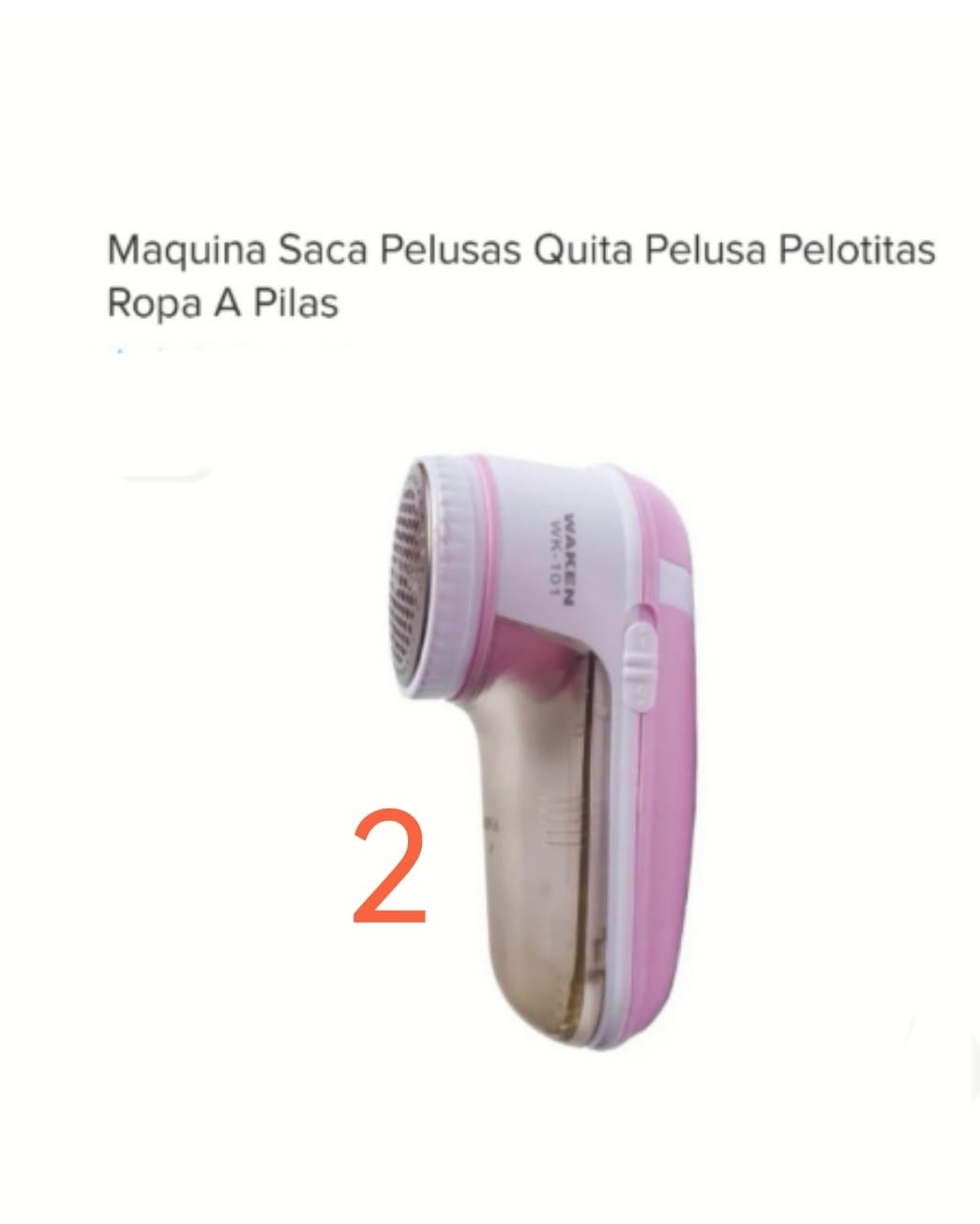 SACA PELUSA A PILA W101 (U330)