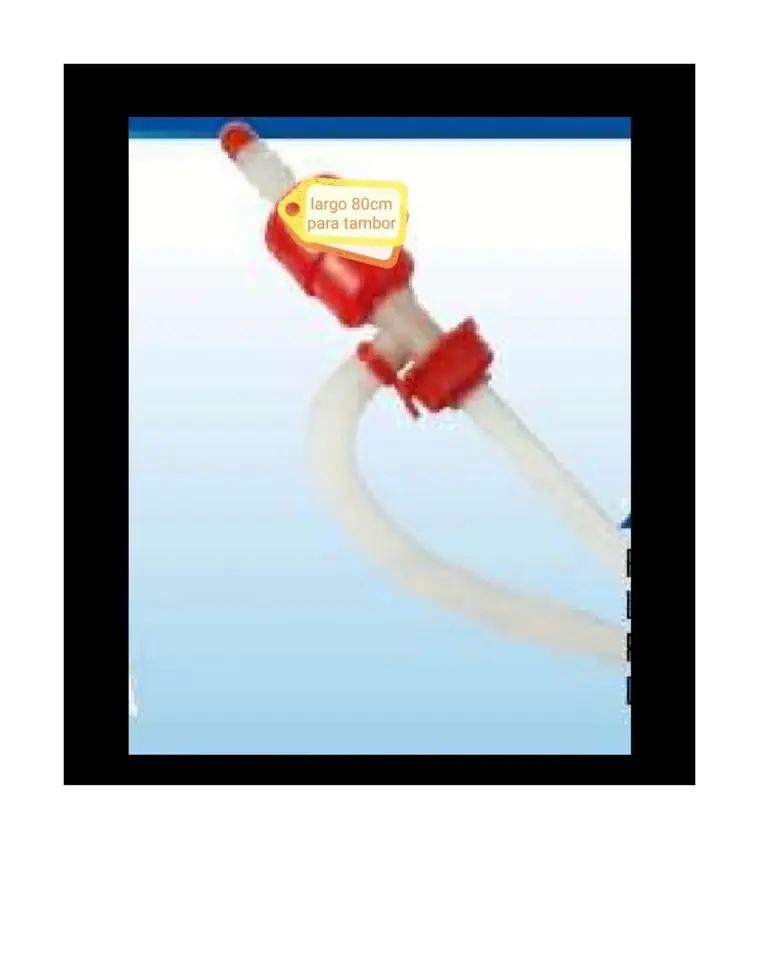 BOMBA TRASVASE PVC TAMBOR (U500)