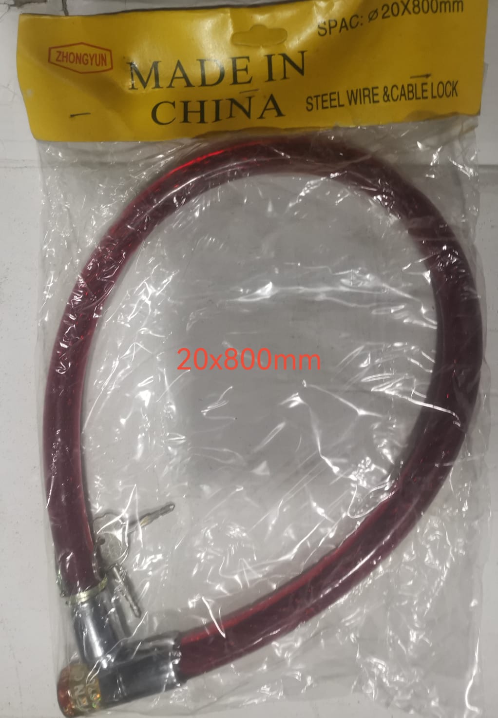 LINGA CABLE  MOTO 20MM X 80CM (U280)