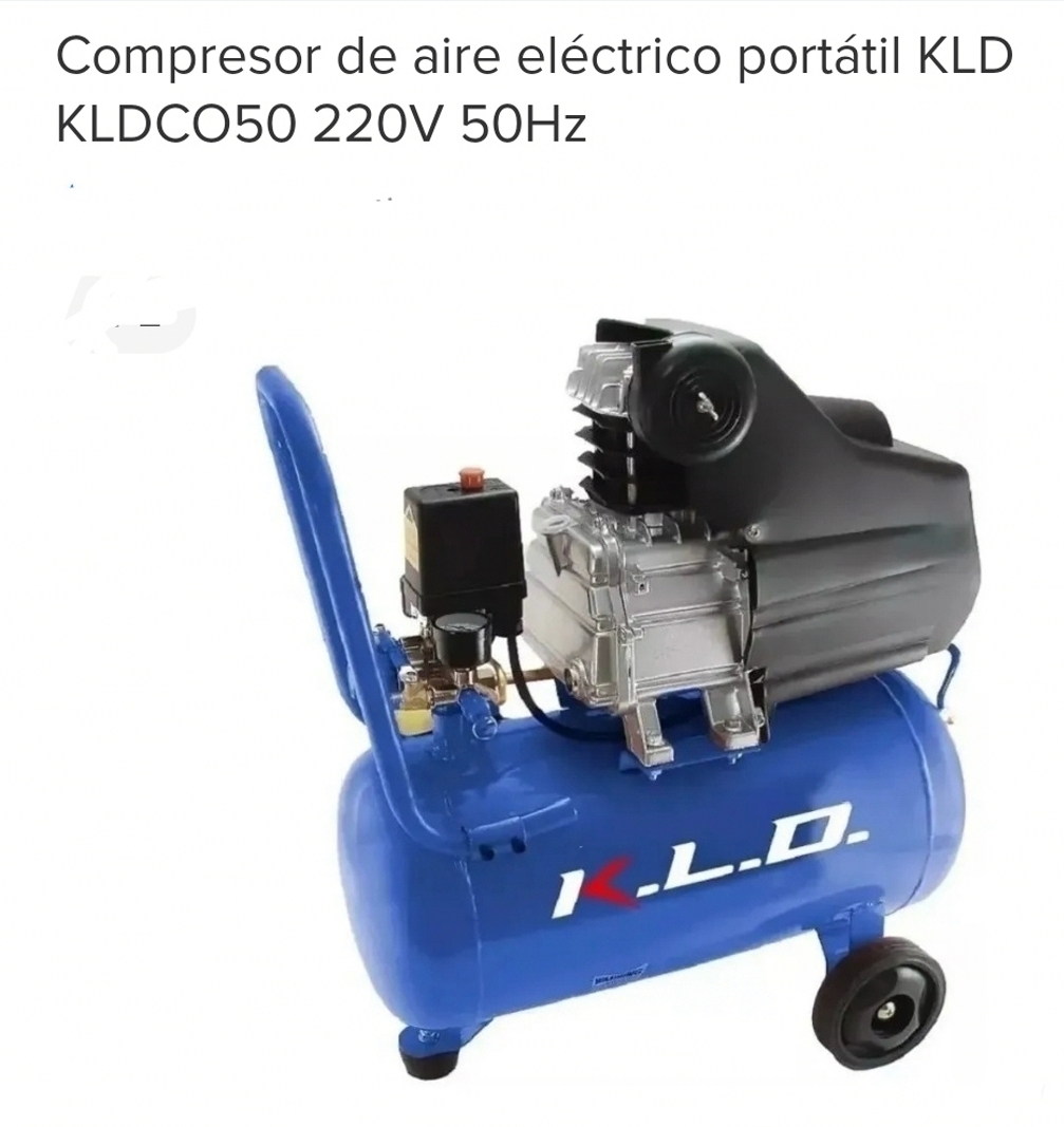COMPRESOR AIRE 50 L KLD