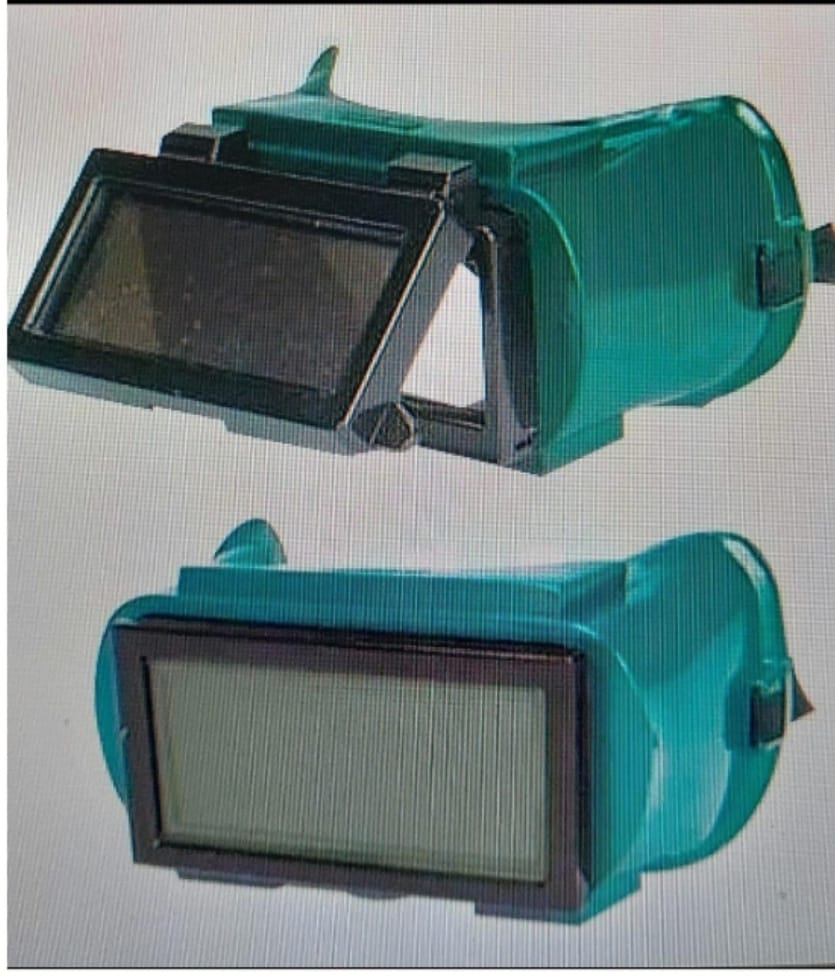 ANTIPARRA AUTOGENA DOBLE LENTE RECTANGULAR (U155)