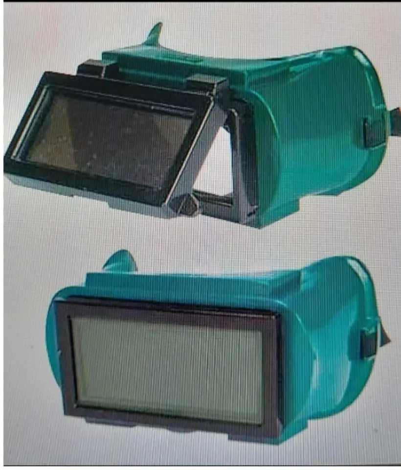 ANTIPARRA AUTOGENA DOBLE LENTE RECTANGULAR (U155)