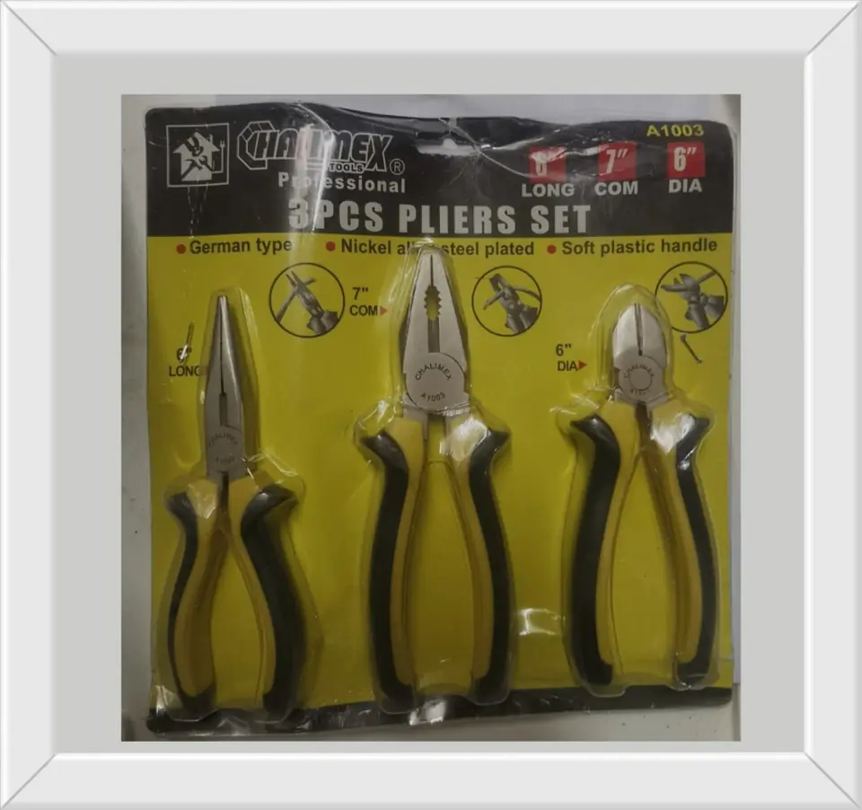 PINZA SET X 3 PZS CHALIMEX (U800)