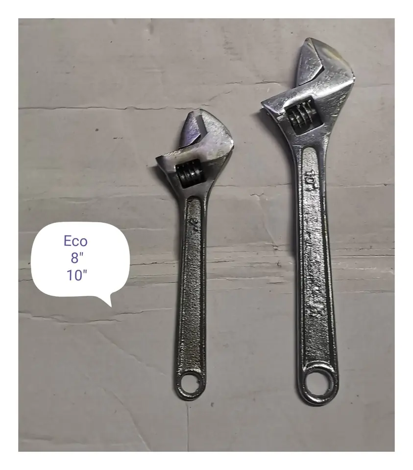 LLAVE FRANCESA CROMADA 6" ECO (U195)