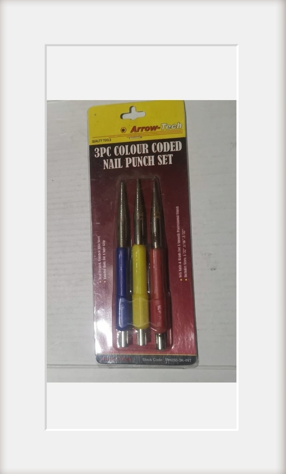 PUNZON PUNTO DE MARCAR X 3PCS (U245)