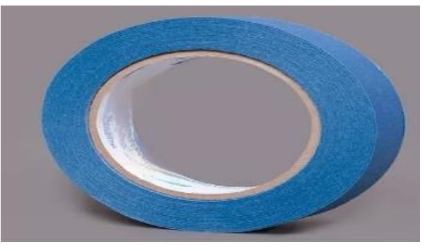CINTA PAPEL AZUL 12MMX 50M (U065)