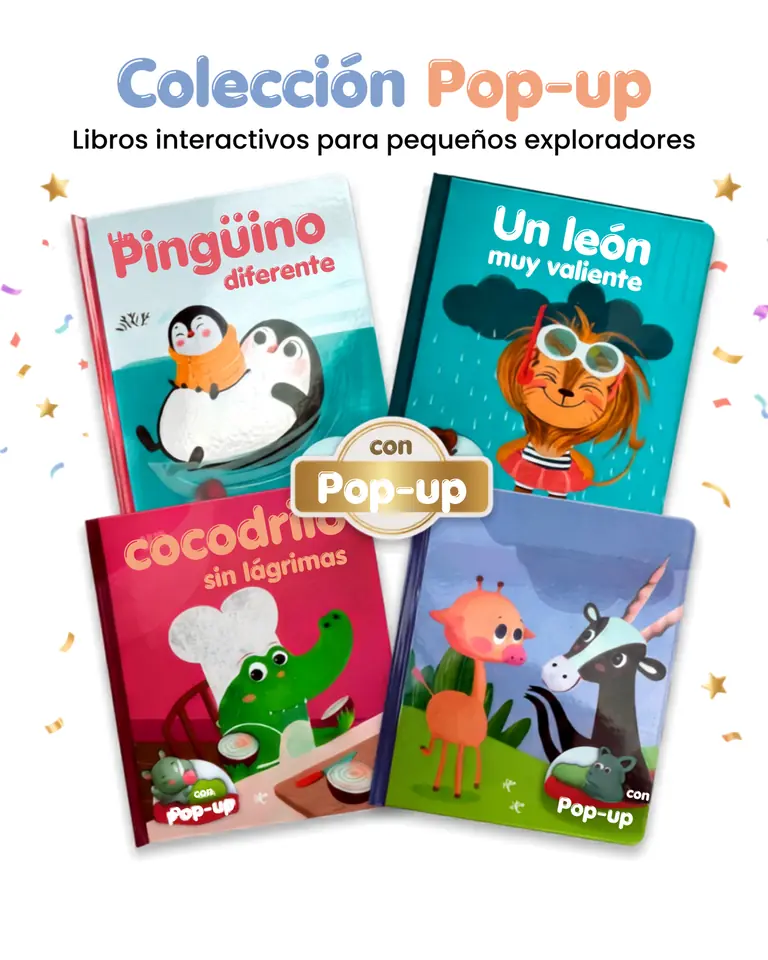 Abrazos con Pop Up 4 - Emociones