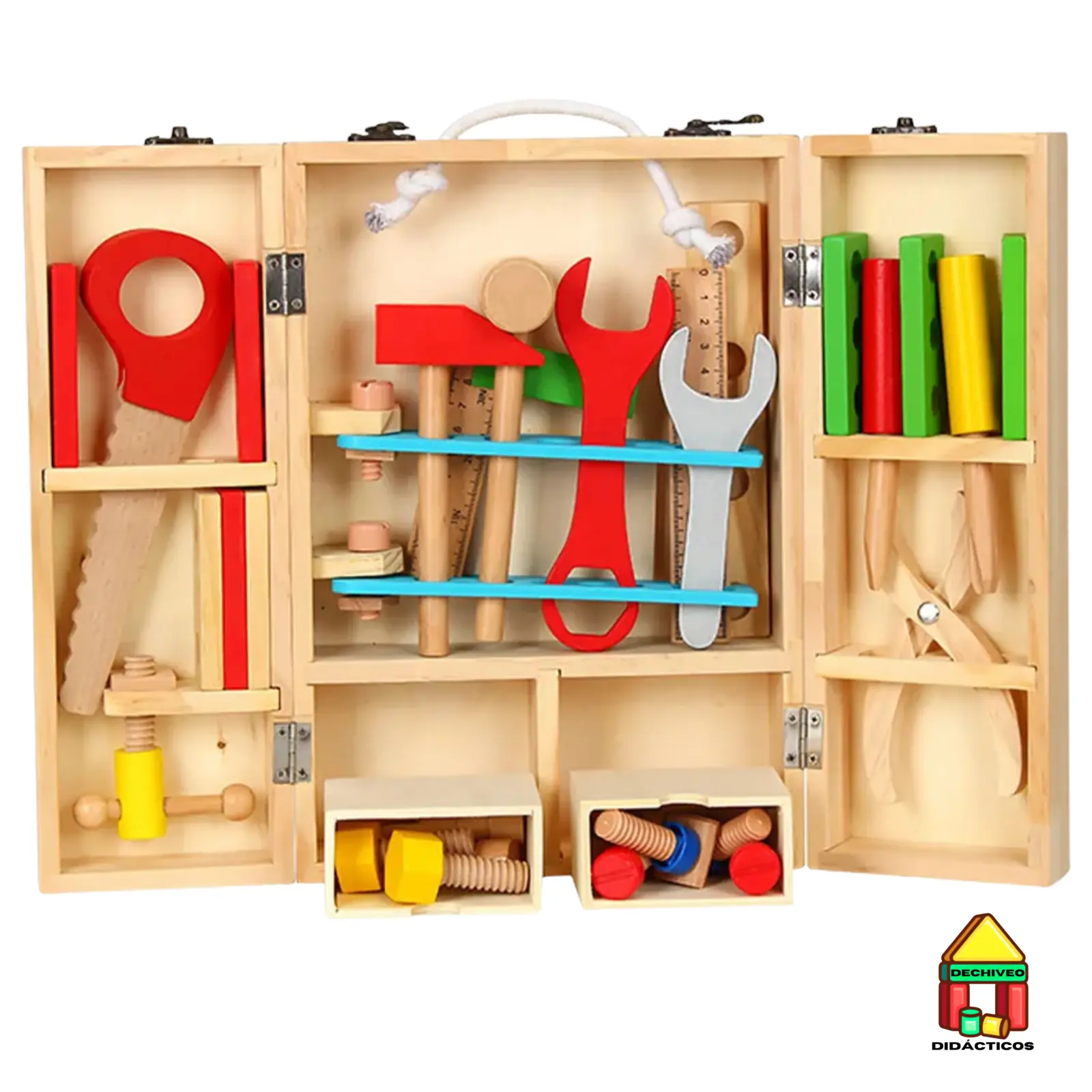 Kit Didáctico de Herramientas - Madera -