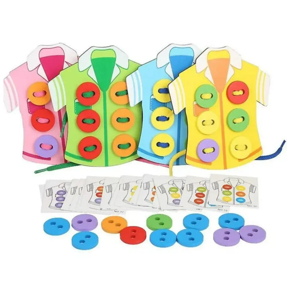 Juego Enhebrado Camisas Magna Corta
