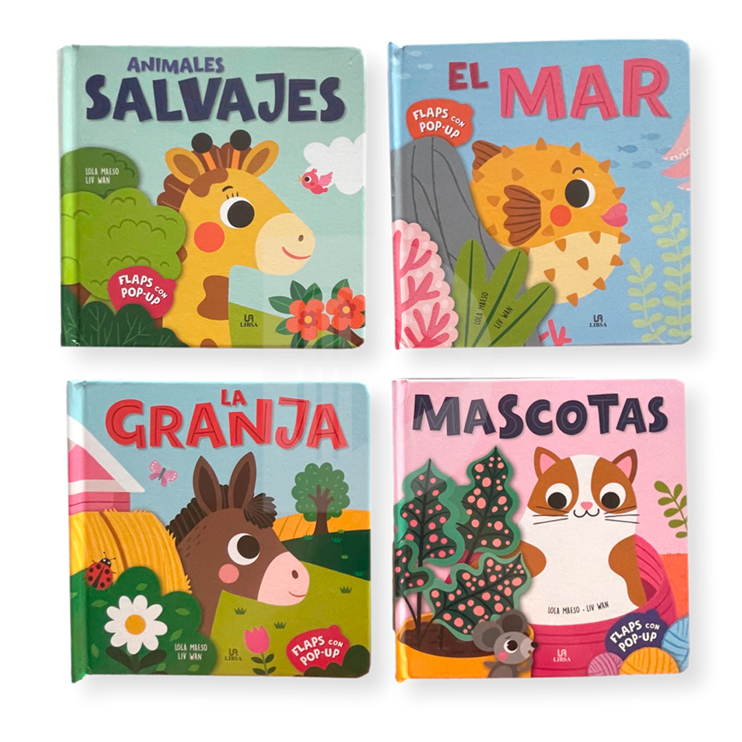 Libros Infantiles con Flaps y Pop Up