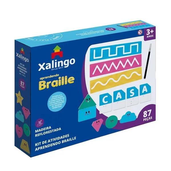 Juego de Motricidad y Lectura -  INCLUSIVO  c/Sistema BRAILLE
