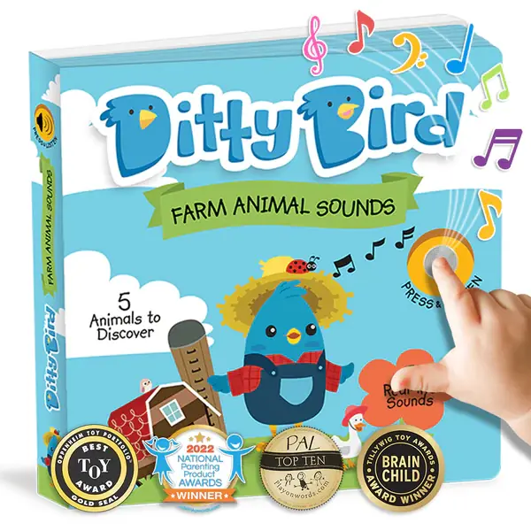 Farm Animal Sounds-  Sonidos De Animales De Granja - Ditty Bird