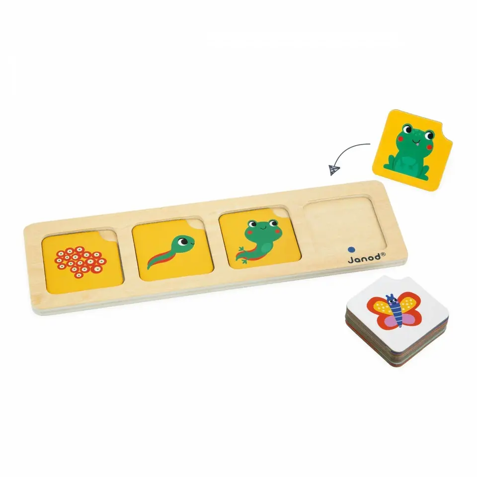 Tarjetas de Secuencia "El Jardín" Janod