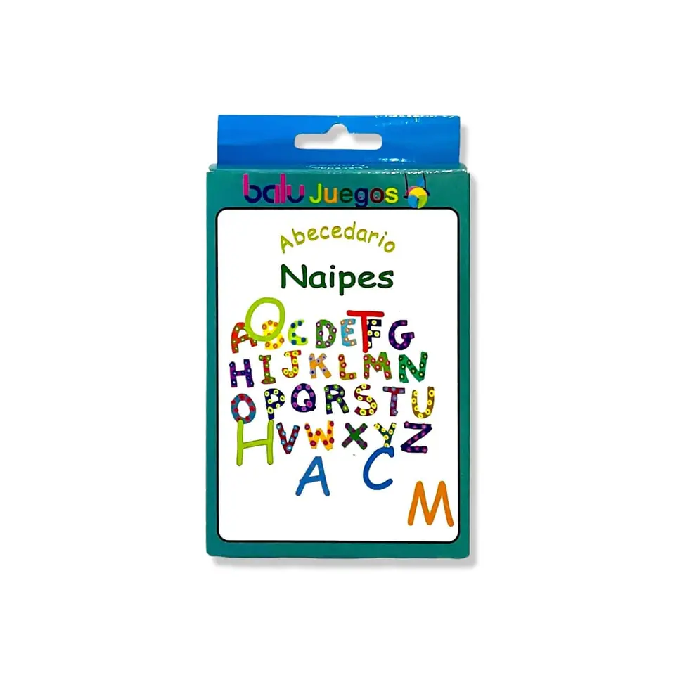 Naipes Educativos – Memoria Abecedario