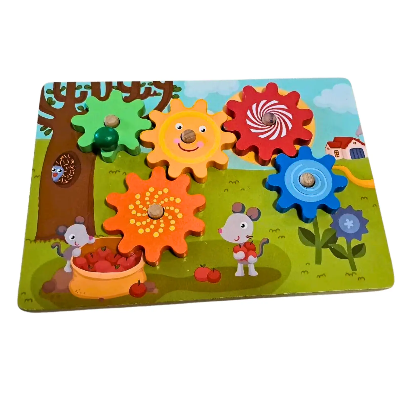 Juego didáctico - Encastre y Engranajes