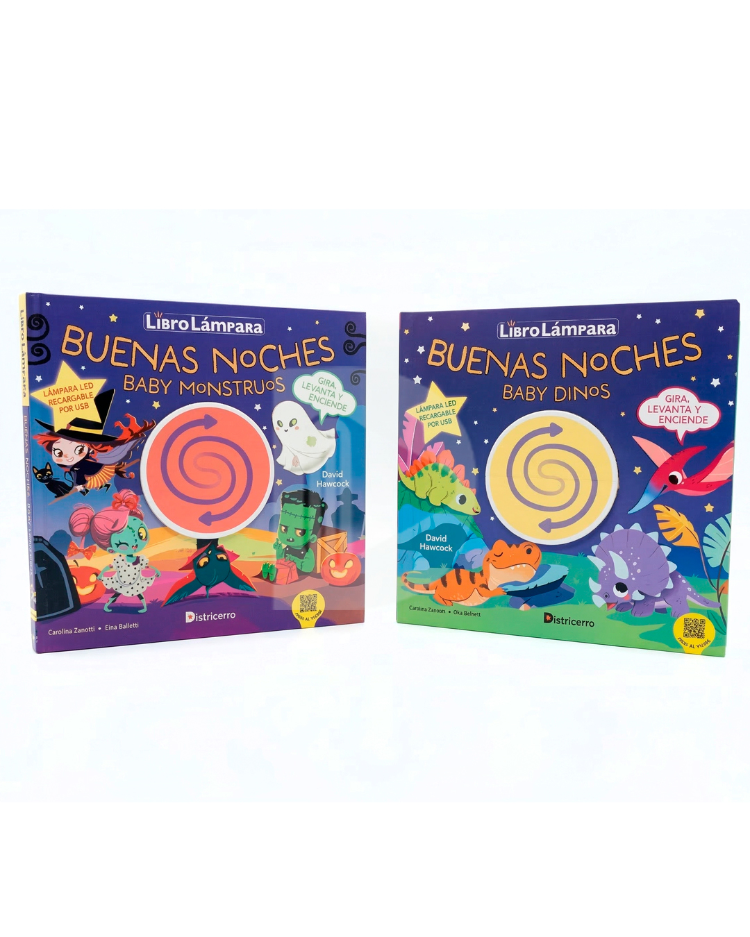Libro Lámpara Baby Dinos/Baby Monstruos