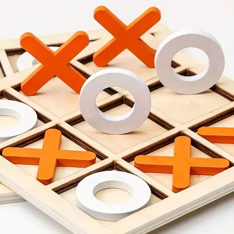 Juego de mesa de madera TA-TE-TI